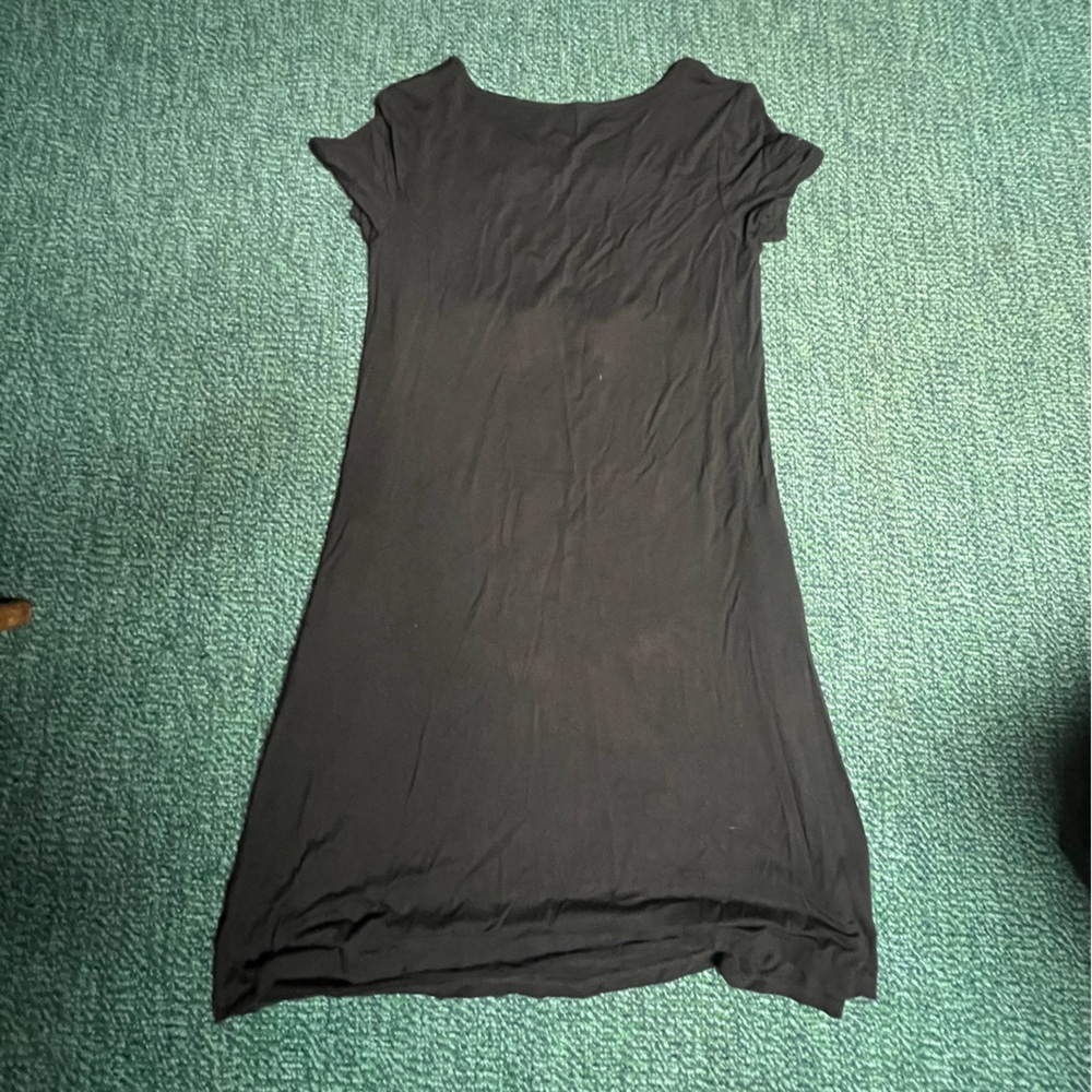 Kindred Bravely Black Maternity and Nursing Eleanora T-Shirt Dress - Picture 7 of 7